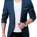 Men's Party Slim Fit Single Blazer