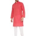 Handloom Cotton Kurta Pyjama Set for Men