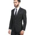 Men's Slim Fit Single Breasted Blazer