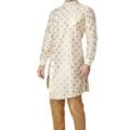 Silk Indowestern Achkan Kurta Pyjama