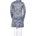 Mens Ethnic Wear Blue Sherwani Set